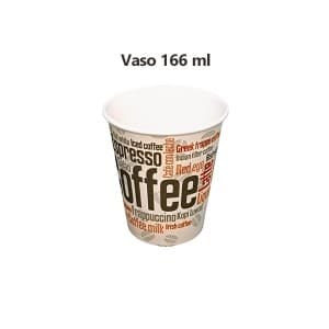 Vaso de papel mediano decorado